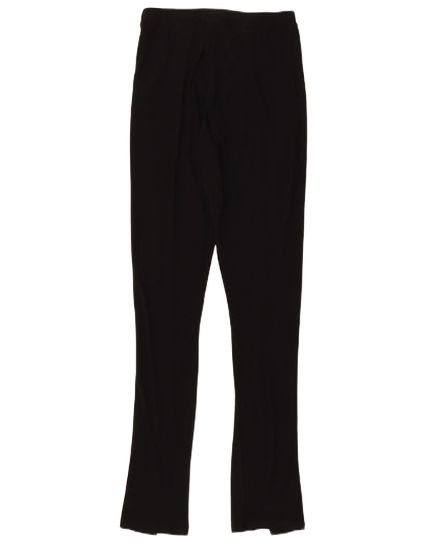 Zara Womens Slim Casual Trousers Medium W28 L34 Black Polyester
