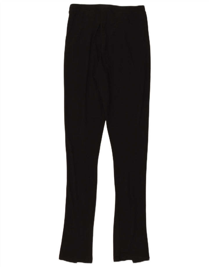 Zara Pantalon décontracté slim pour femme Medium W28 L34 Noir Polyester