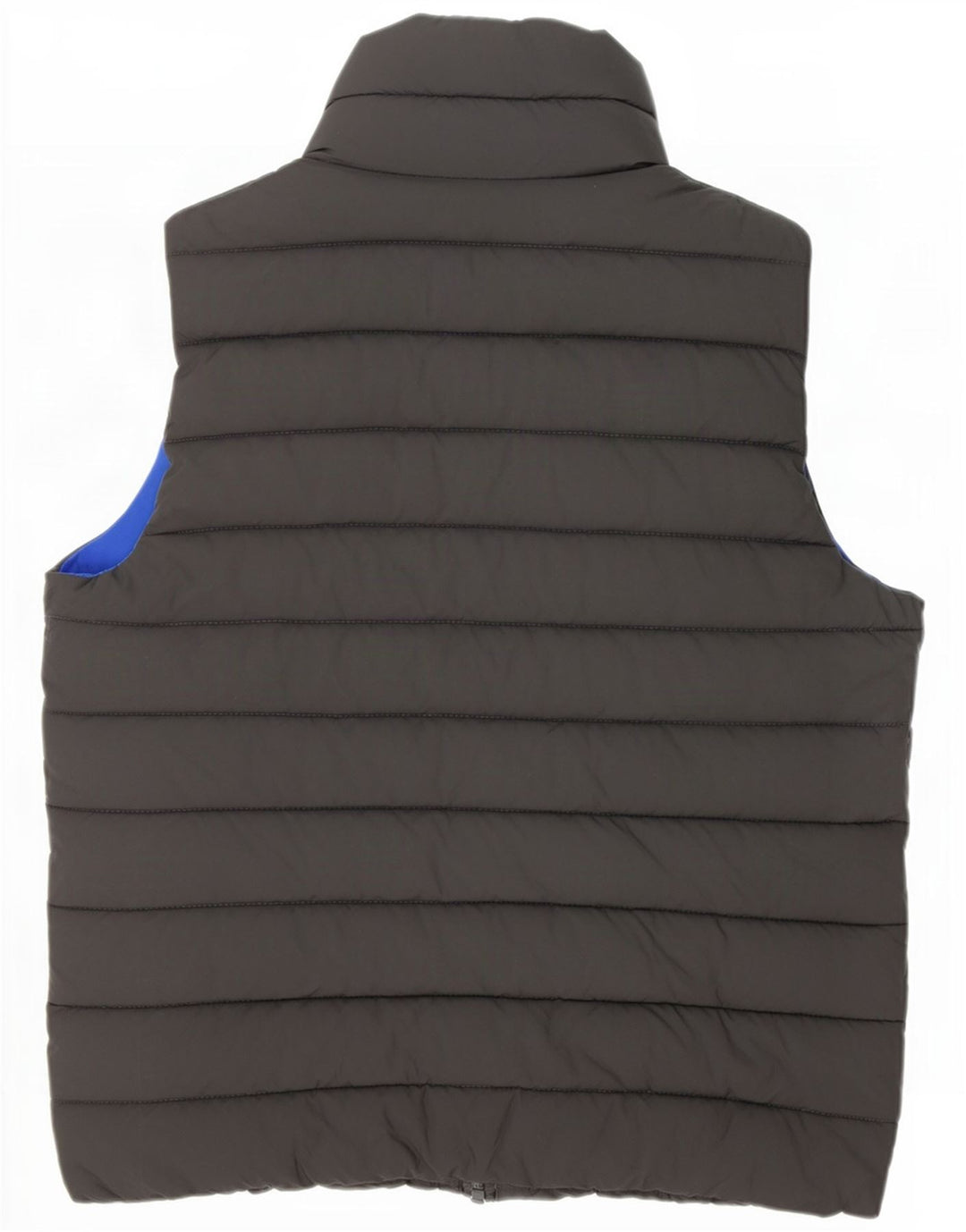 Hollister Gilet rembourré pour homme UK 36 Small Gris Polyester