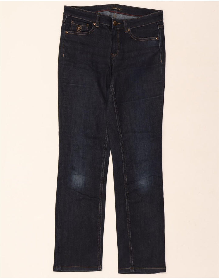 MASSIMO DUTTI Womens Straight Jeans EU 38 Small W28 L28 Navy Blue Vintage Massimo Dutti and Second-Hand Massimo Dutti from Messina Hembry 