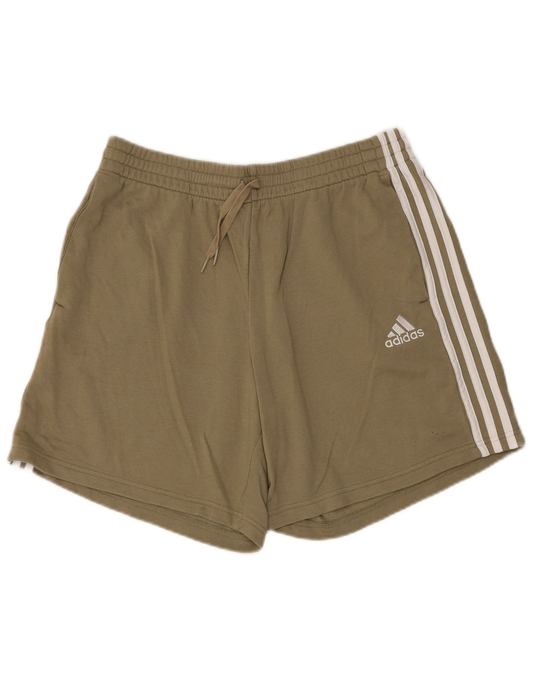 Adidas Short de sport pour homme Grand coton kaki