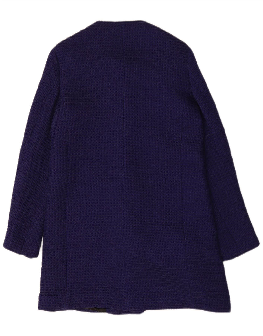 Zara Femme Pardessus UK 10 Petit Bleu Marine