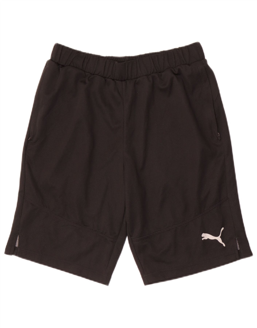 Puma Short de Sport Homme Noir Moyen Polyester
