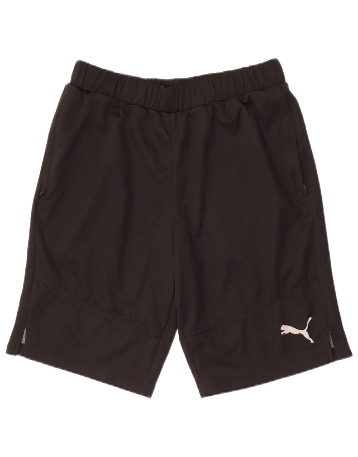 Puma Short de Sport Homme Noir Moyen Polyester