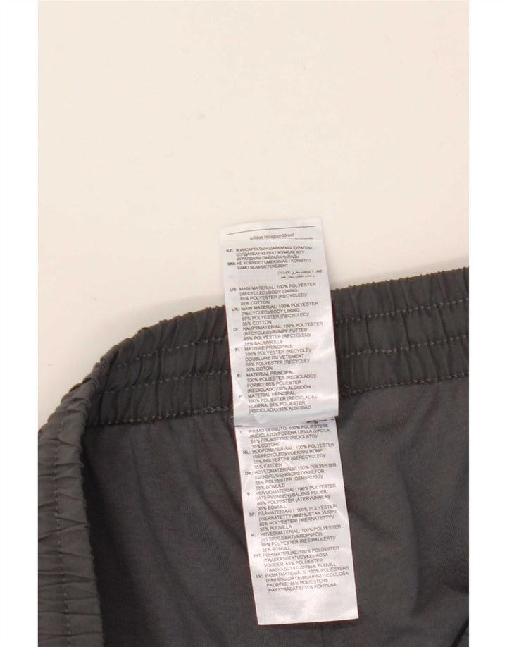 Adidas Pantalon de survêtement pour homme Pantalon de jogging Large Gris Polyester