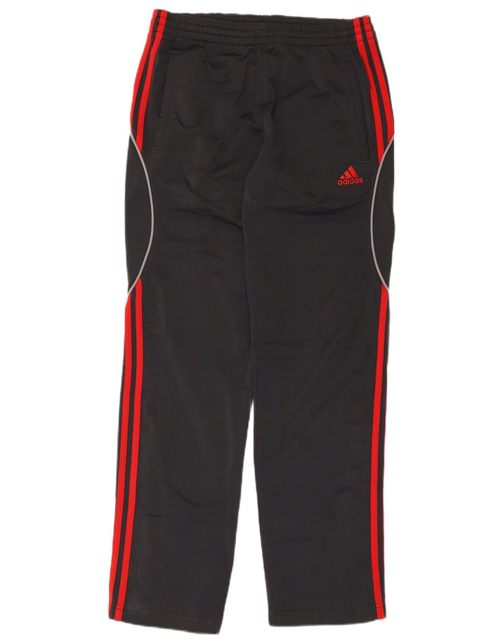 Adidas Pantalon de survêtement pour homme UK 34/36 Petit Gris Polyester