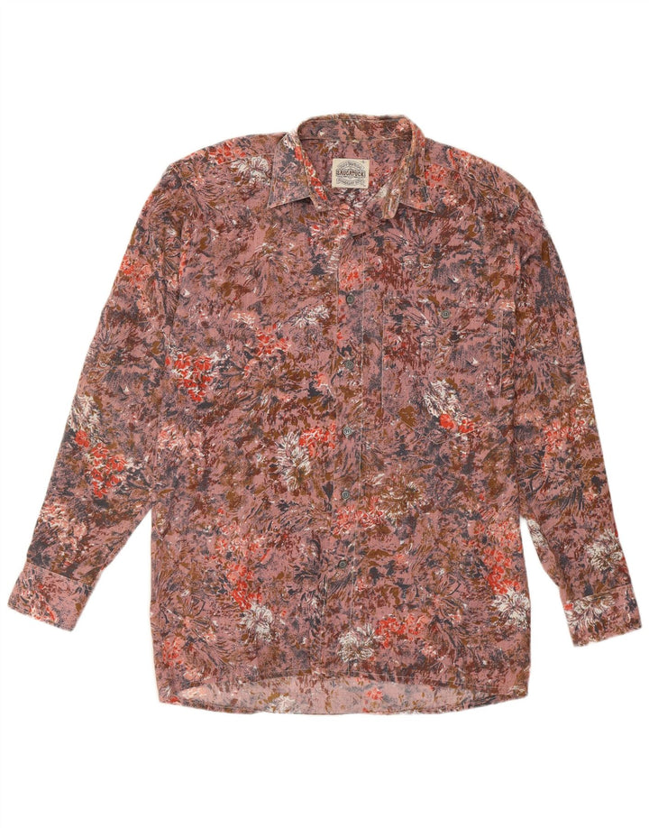 Saucatuck Chemise Homme Taille 38 Rose Moyen Floral