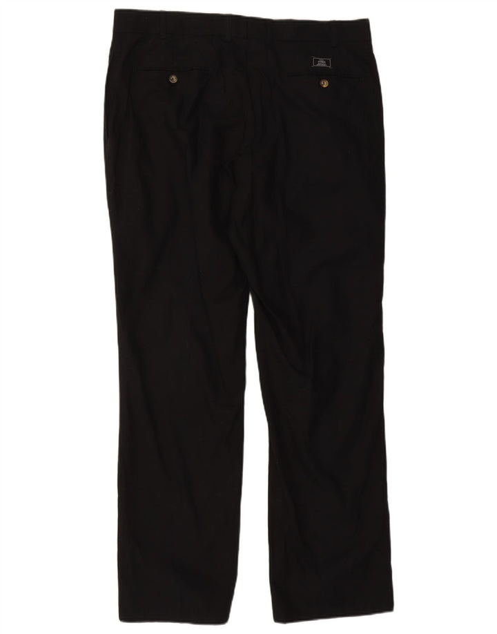Marks & Spencer Pantalon de costume droit Blue Harbour pour homme W38 L31 Noir