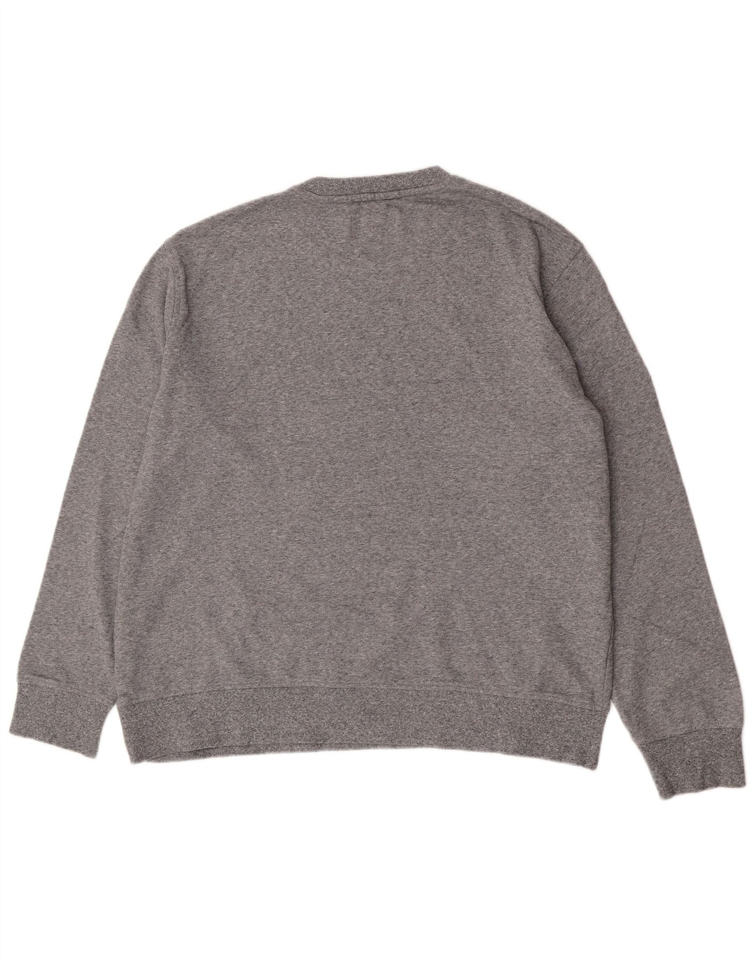 Marks & Spencer Sweat-shirt pour homme en coton moucheté gris 2XL