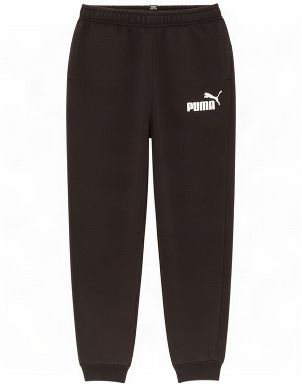 Puma Pantalon de survêtement pour garçon 7-8 ans Noir Coton