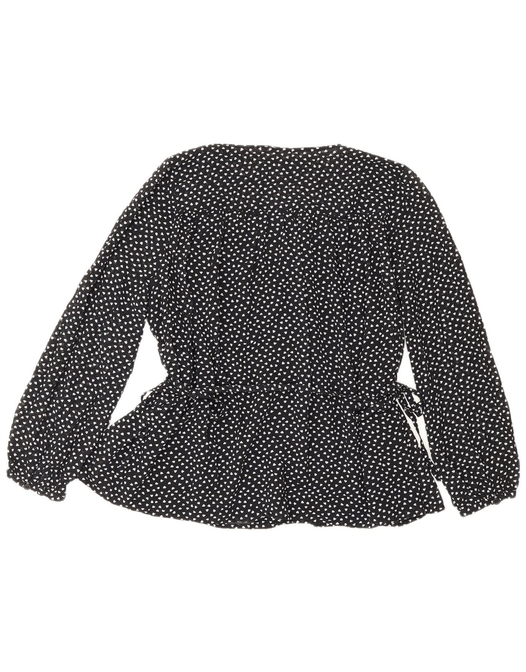 Whistles Chemisier pour femme UK 10 Petit cœur en polyester à pois noirs