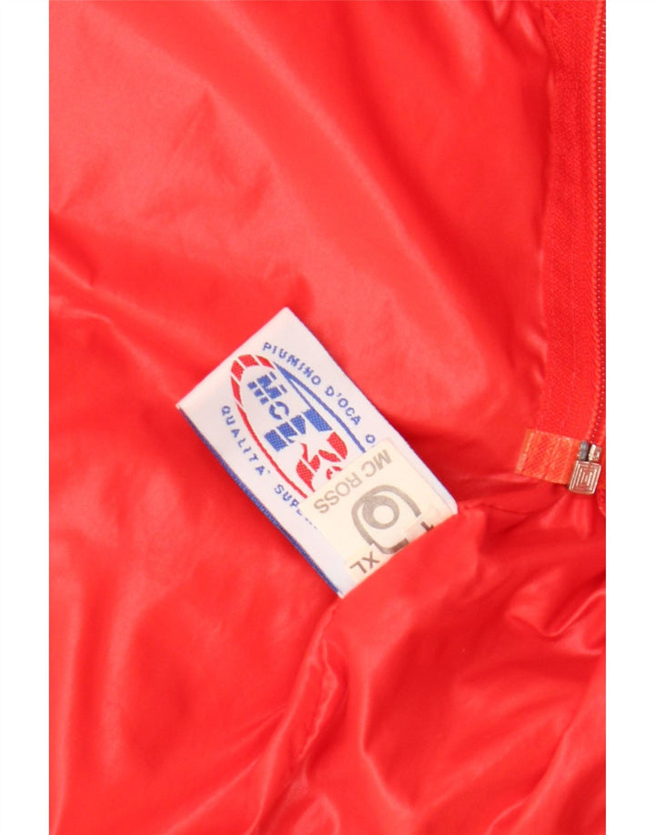 MC Ross Veste matelassée pour hommes UK 42 XL Rouge Polyamide