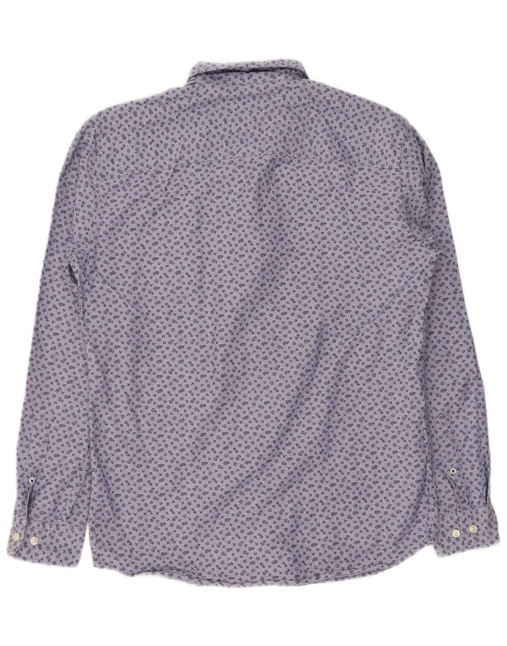 Jack & Jones Chemise Homme Bleu Moyen Floral Coton