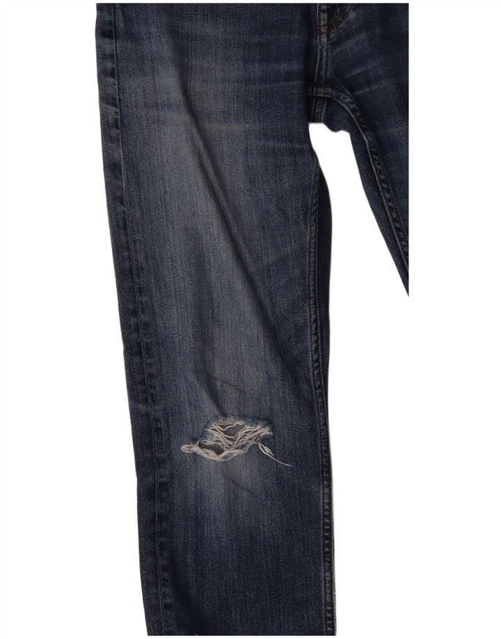 Gant Jean slim effet vieilli W30 L32 bleu coton