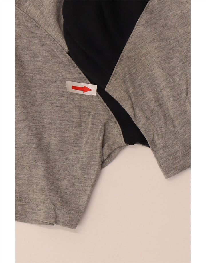 Nike Garçon T-Shirt Top 13-14 ans XL Gris Camouflage