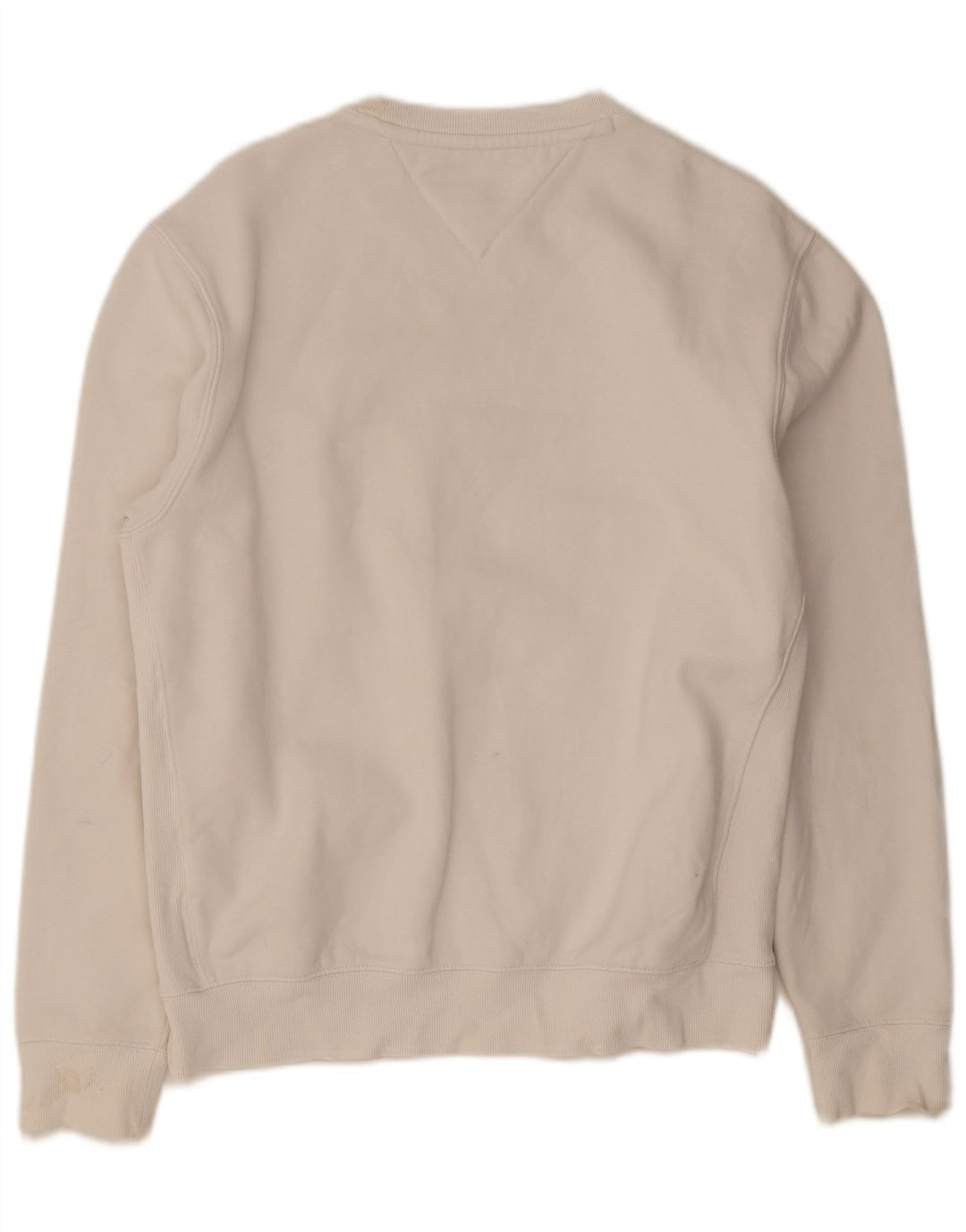 Tommy Hilfiger Sweat-shirt graphique pour homme Petit coton blanc