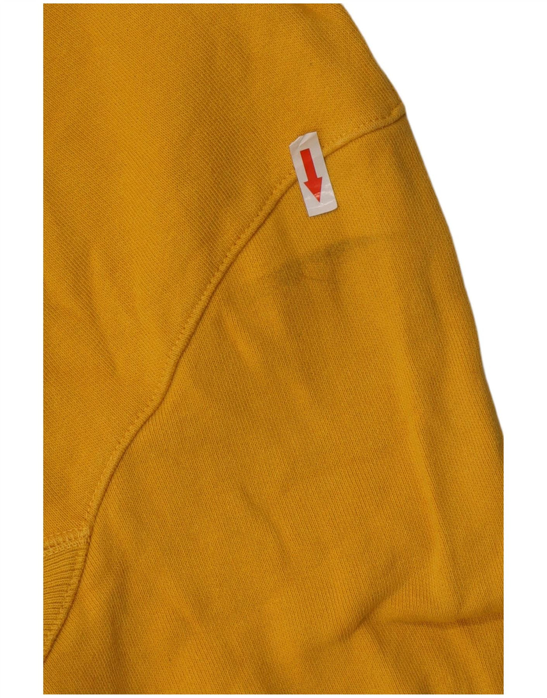 CHAMPION Pull à capuche graphique Reverse Weave pour femme UK 14 Jaune moyen