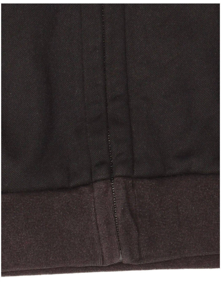 Adidas Veste de survêtement pour homme en coton noir moyen