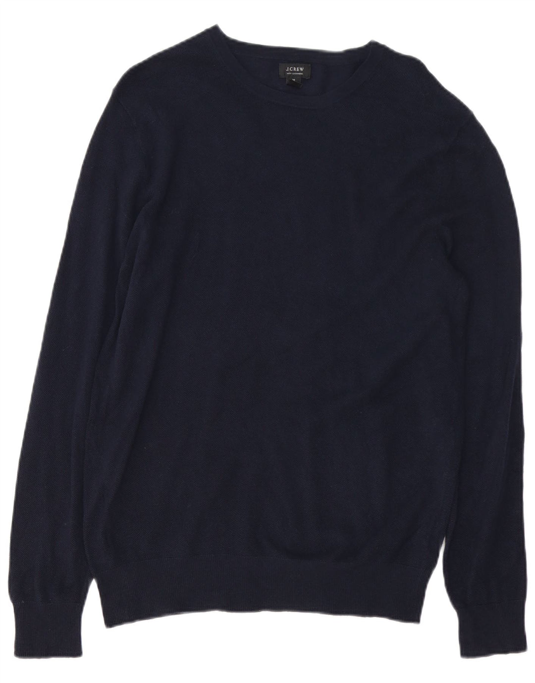 J. CREW Pull Col Bateau Homme Bleu Marine Moyen Coton