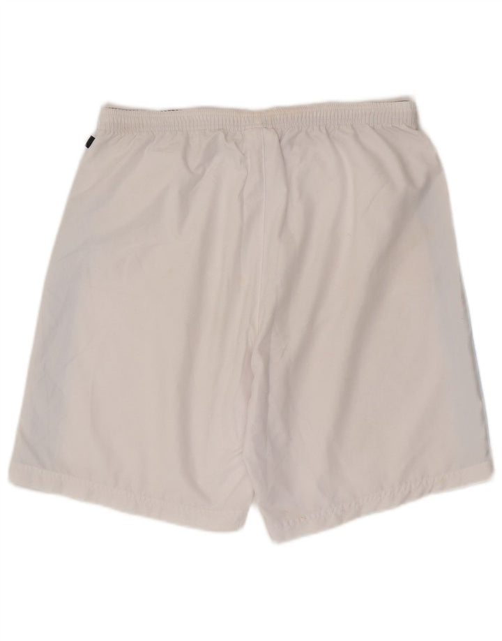 Asics Short de sport pour homme Large Blanc Colorblock Polyester
