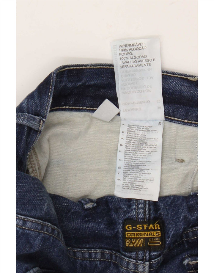 G-Star Jean droit homme W36 L32 bleu patchwork coton