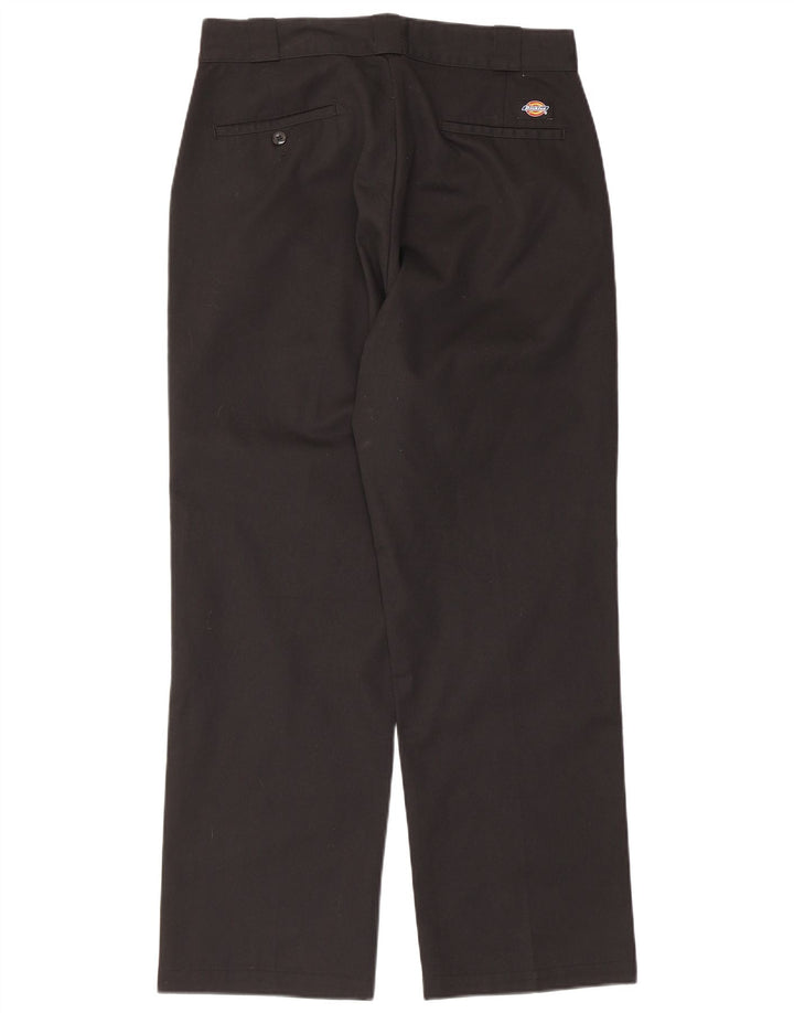 Dickies Pantalon Chino Droit Homme W32 L27 Noir Polyester
