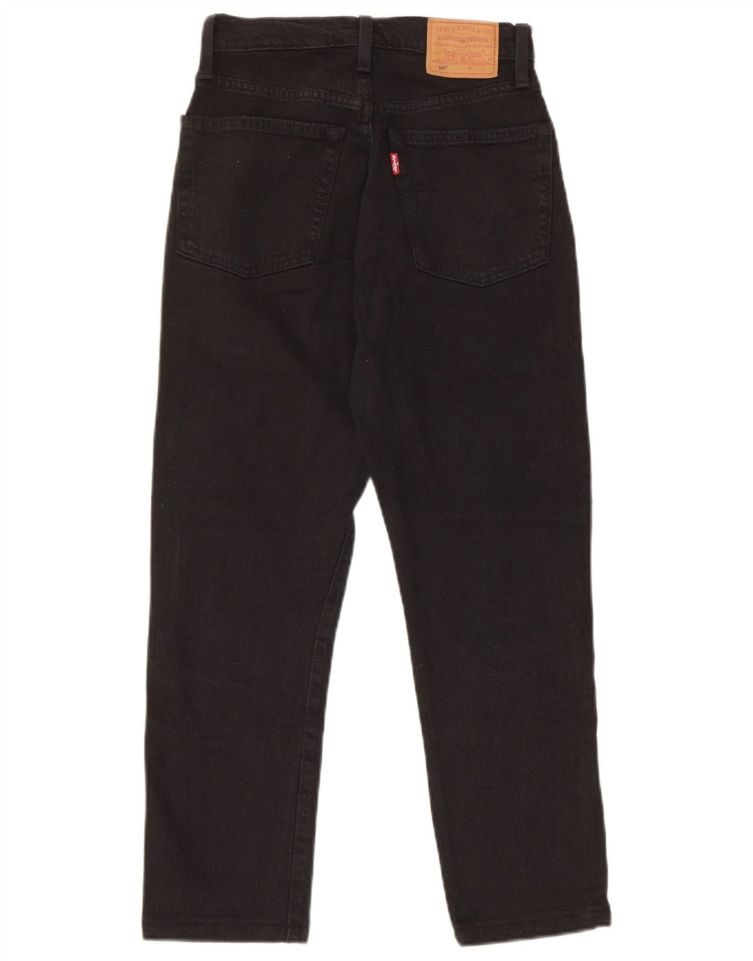 Levi's Jean Droit 501 Femme W24 L24 Noir