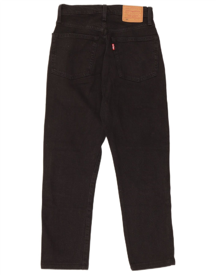Levi's Jean Droit 501 Femme W24 L24 Noir