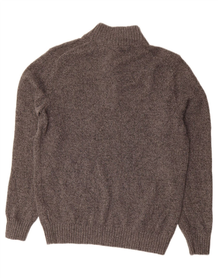 Izod Pull col boutonné homme gris moyen acrylique moucheté