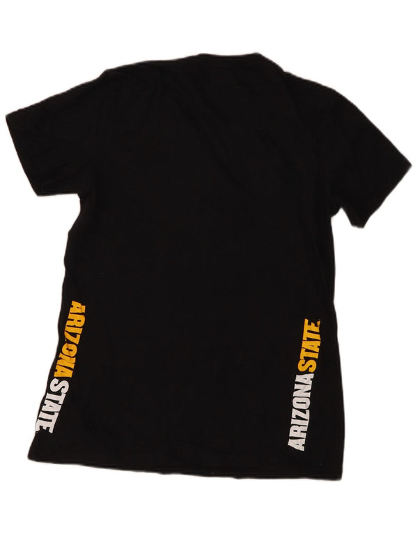 Adidas T-shirt graphique pour femme UK 10 Petit Noir