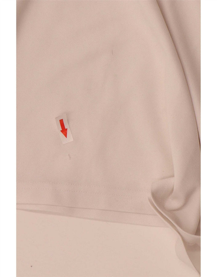 Adidas Hommes Climalite T-Shirt Haut Moyen Blanc Colorblock Polyester