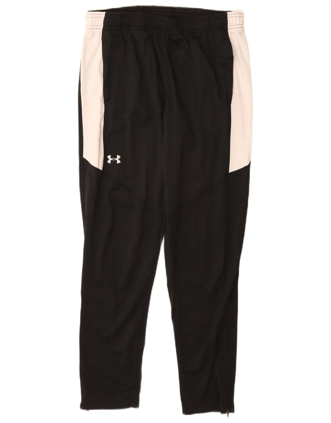 Under Armour Pantalon de survêtement garçon 9-10 ans Noir moyen colour block