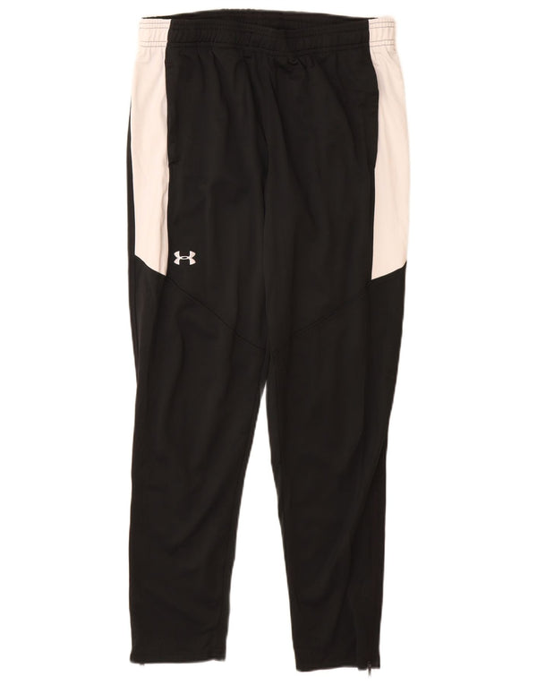 Under Armour Pantalon de survêtement garçon 9-10 ans Noir moyen colour block