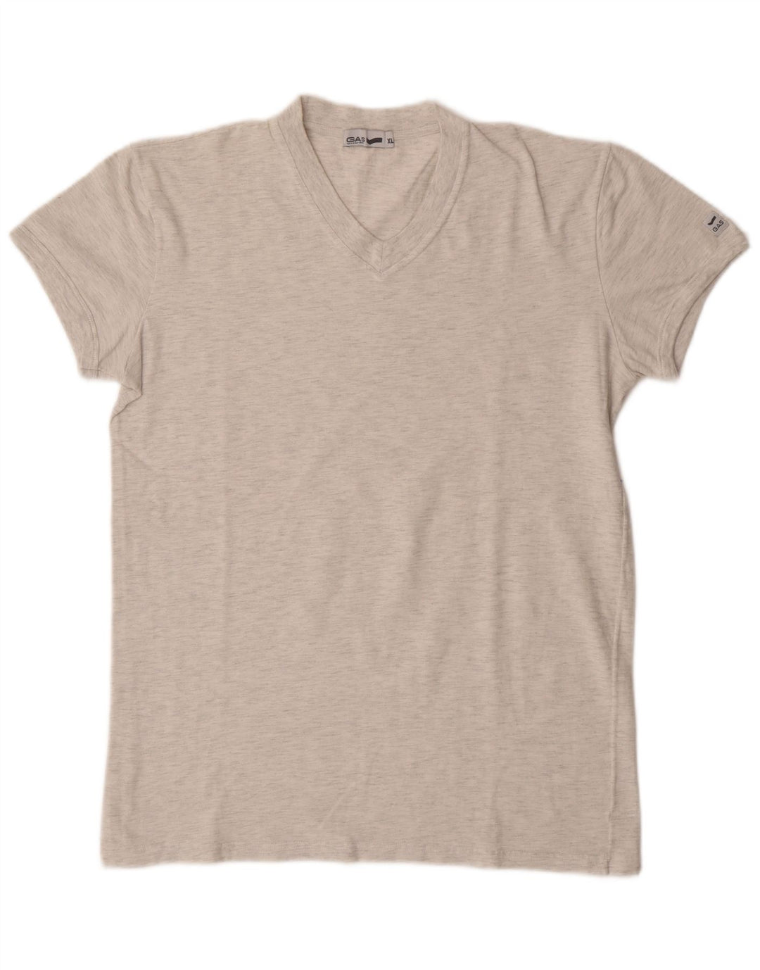 GAS T-Shirt Femme Top UK 18 XL Gris Moucheté