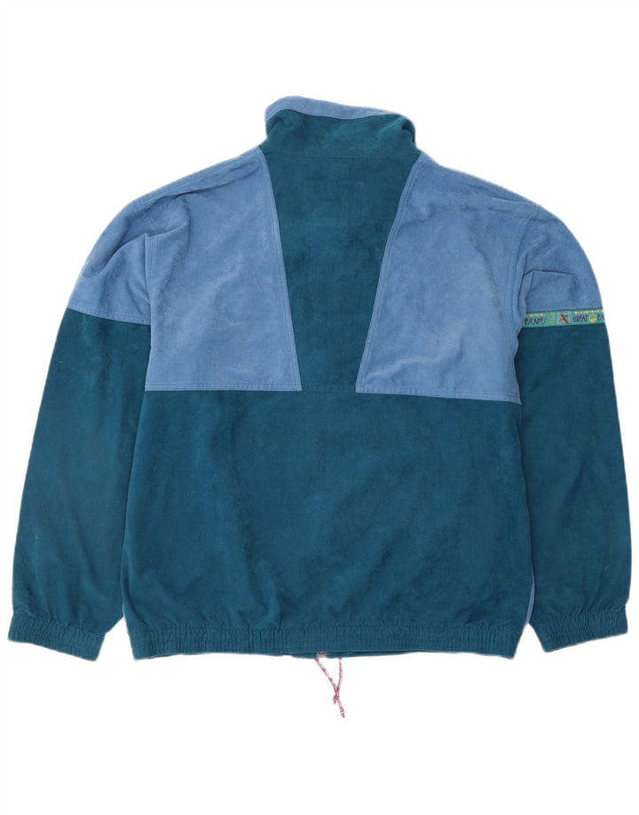 GREAT ESCAPES Veste de Survêtement Homme IT 48 Bleu Moyen Colourblock
