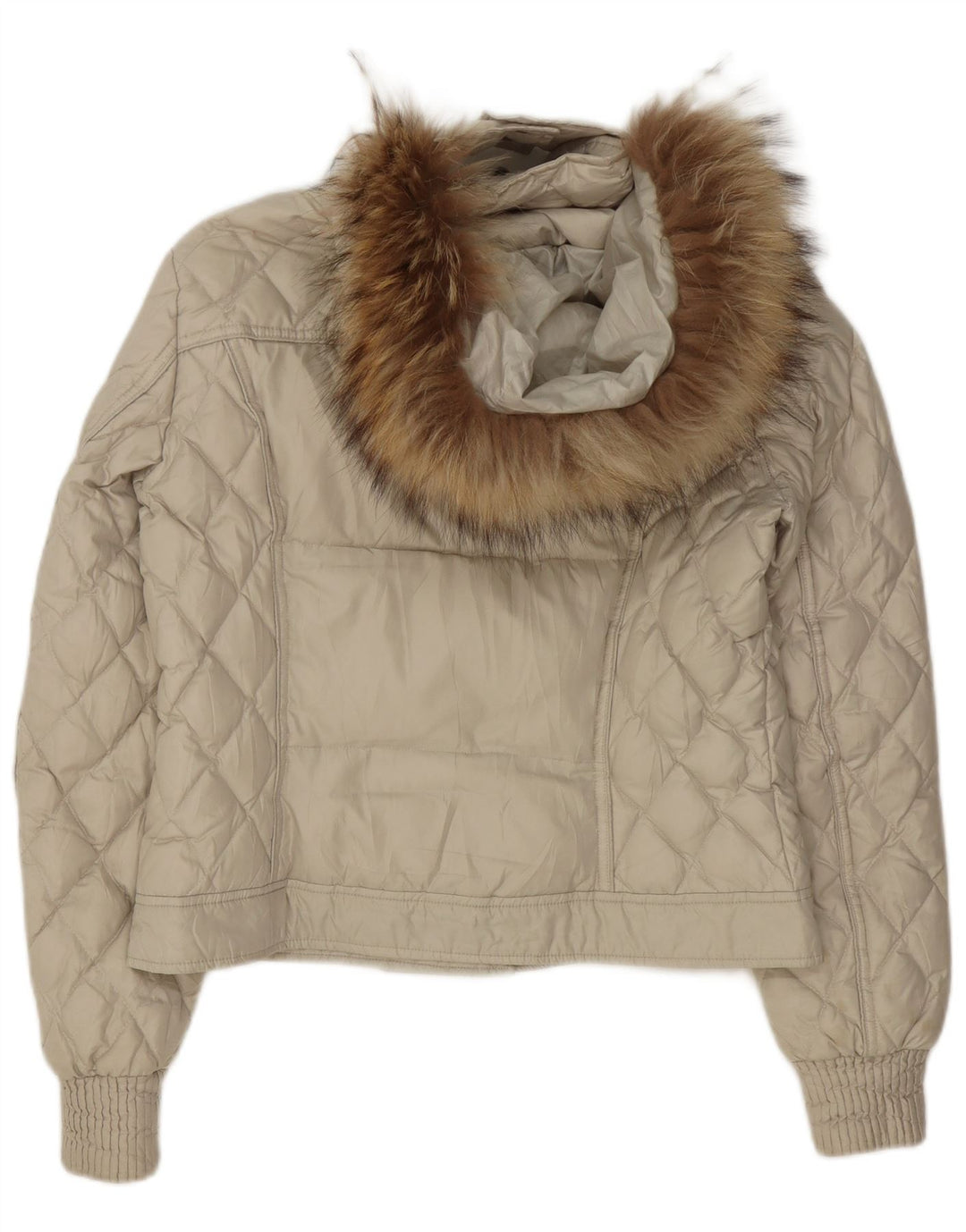 Marlboro Classics Veste matelassée à capuche pour femme IT 44 Vert moyen Polyester