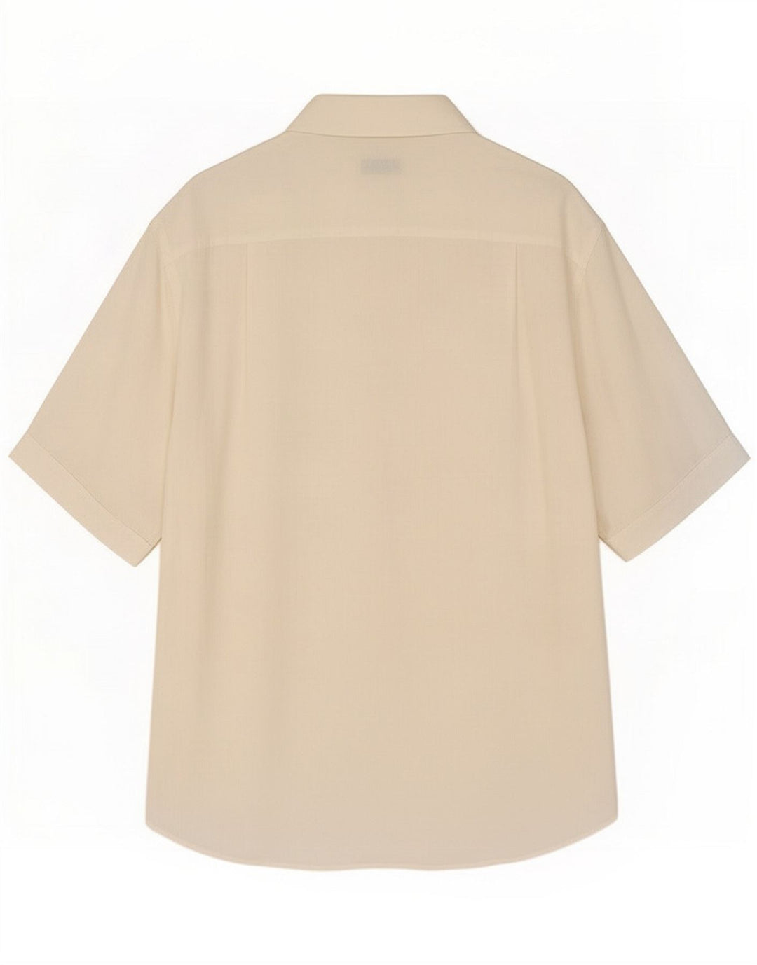 Luca D'altieri Chemise à manches courtes pour homme Taille 40 Blanc moyen