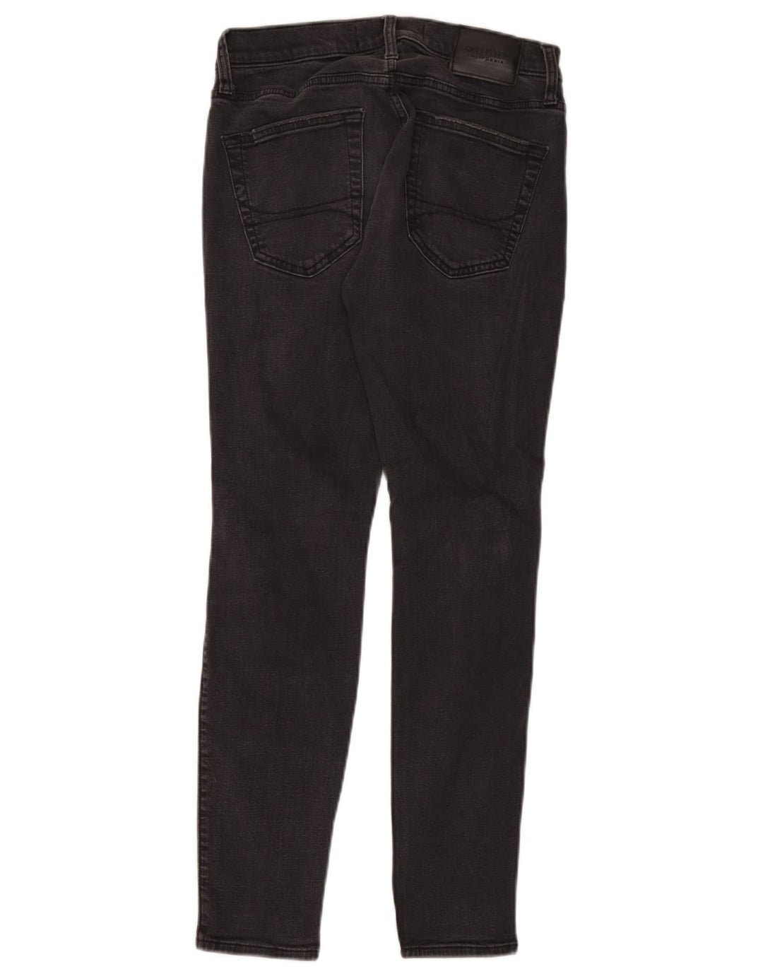 Hollister Jean slim vieilli W30 L30 pour homme en coton gris