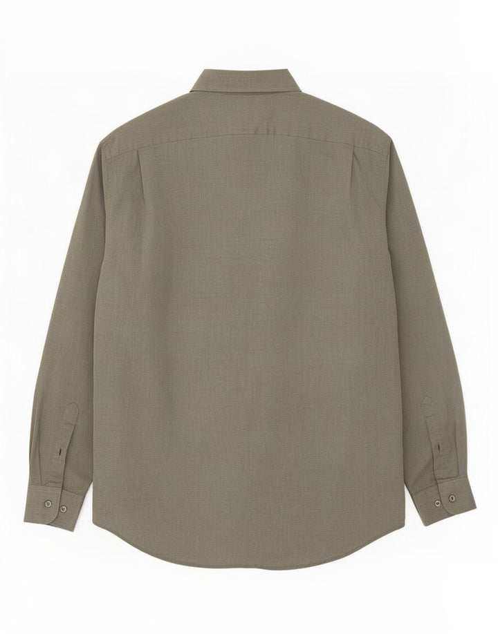 Lacoste Chemise Homme Taille 42 Grand Coton Gris