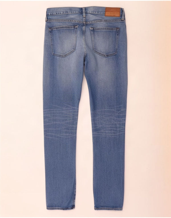 J. Crew Jean Slim 484 Homme W31 L32 Bleu Coton
