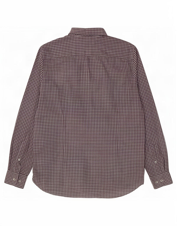 Tommy Hilfiger Chemise Slim Fit XL en coton à carreaux gris pour homme