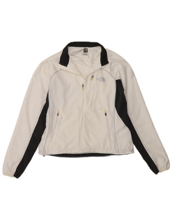 The North Face Veste de survêtement pour femme UK 6 XS Blanc Colourblock