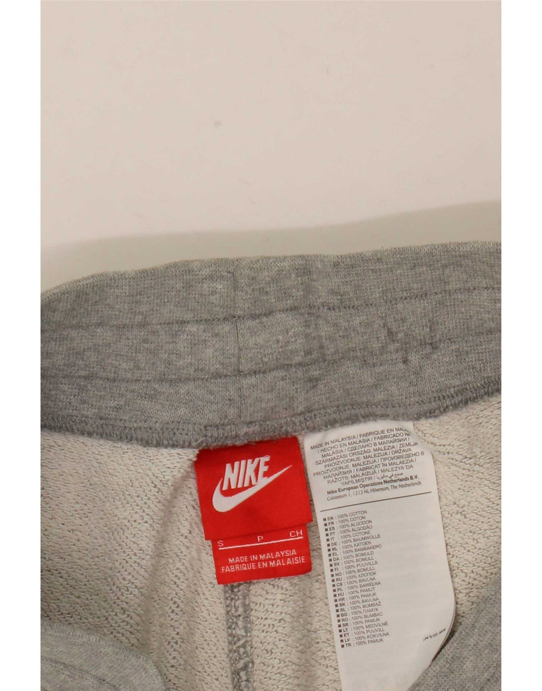 Nike Short de sport graphique pour homme Petit gris Coton