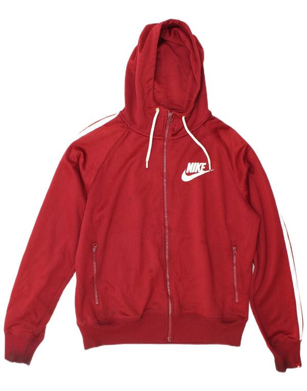 Nike Veste de survêtement pour homme en polyester bordeaux moyen