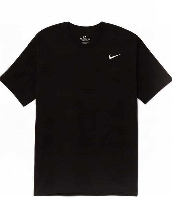Nike T-shirt Dri Fit pour homme en coton noir Taille L