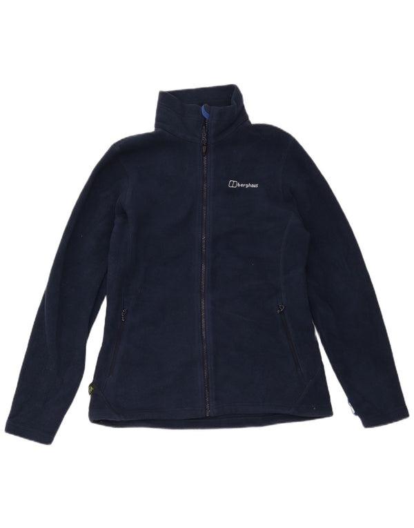 Berghaus Veste Polaire Femme UK 14 Large Bleu Marine Polyester