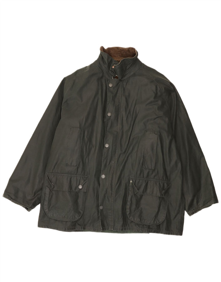 Polbot Veste en coton ciré pour homme UK 42 XL Vert
