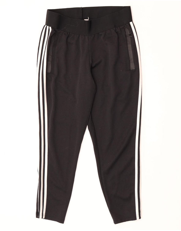 Adidas Pantalon de survêtement pour femme UK 12/14 Medium Noir Polyester