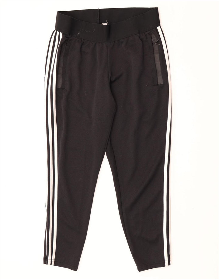 Adidas Pantalon de survêtement pour femme UK 12/14 Medium Noir Polyester