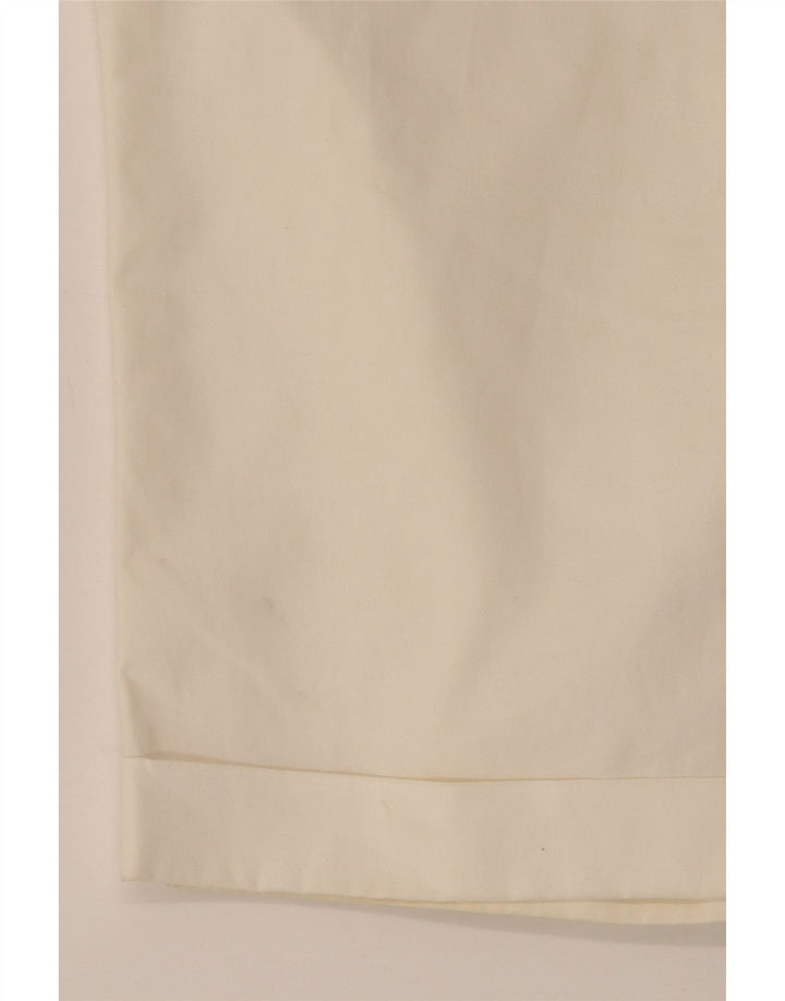 PEUTEREY Short Chino Femme IT 42 Medium W32 Coton Blanc